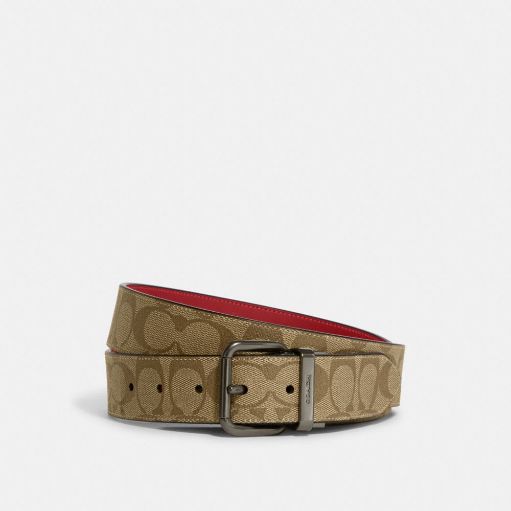 COACH® Outlet | Roller Buckle Cut To Size Reversible Belt, 38 Mm