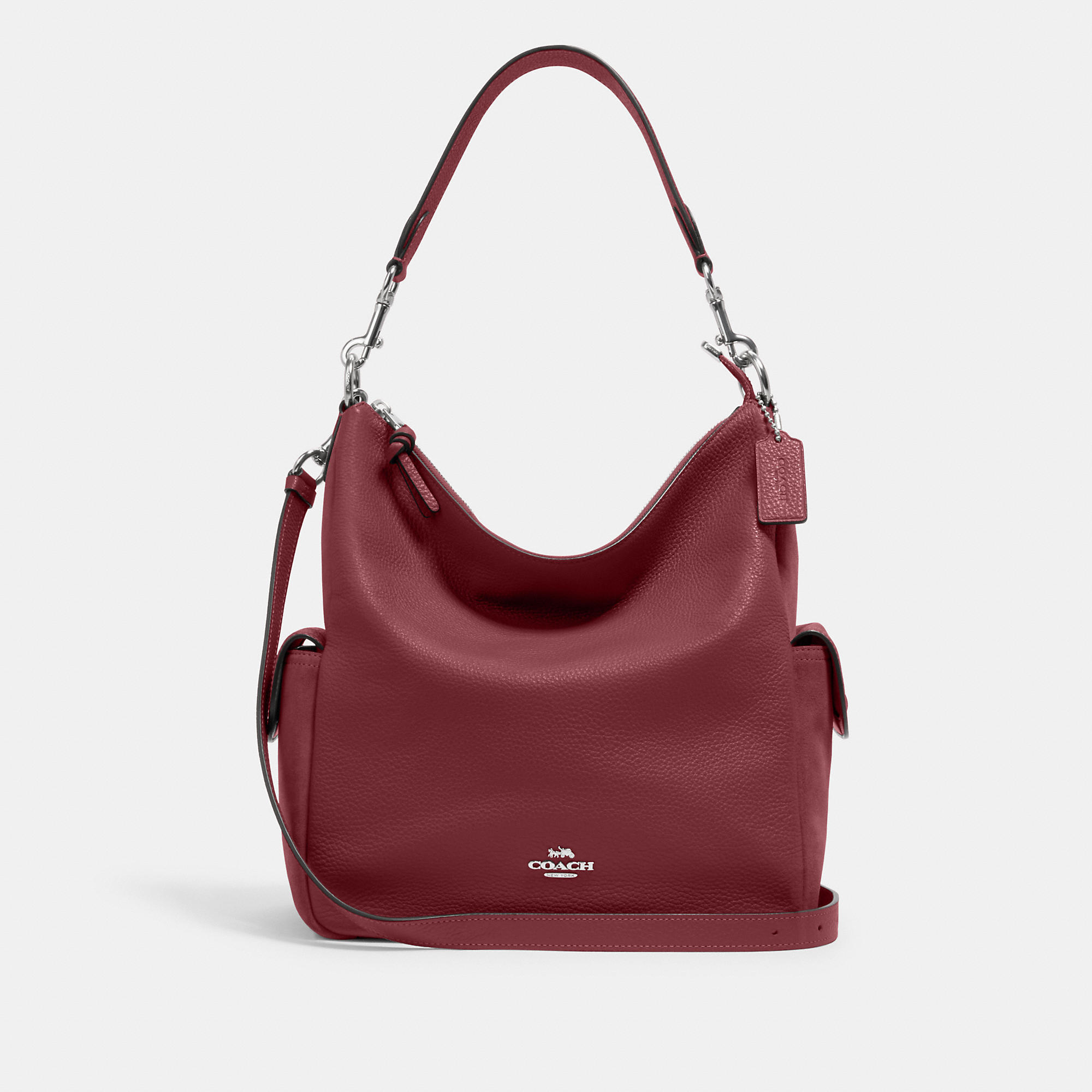 COACH Women's Pennie Shoulder Bag - Gold/Cherry