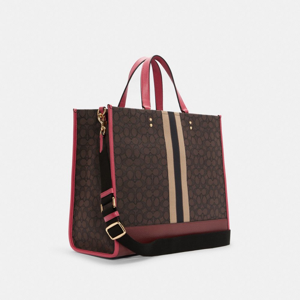 Dempsey Tote 40 In Signature Jacquard With  - COACH® Outlet