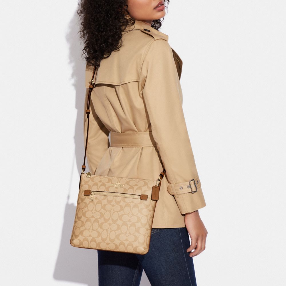 rowan file bag in signature canvas