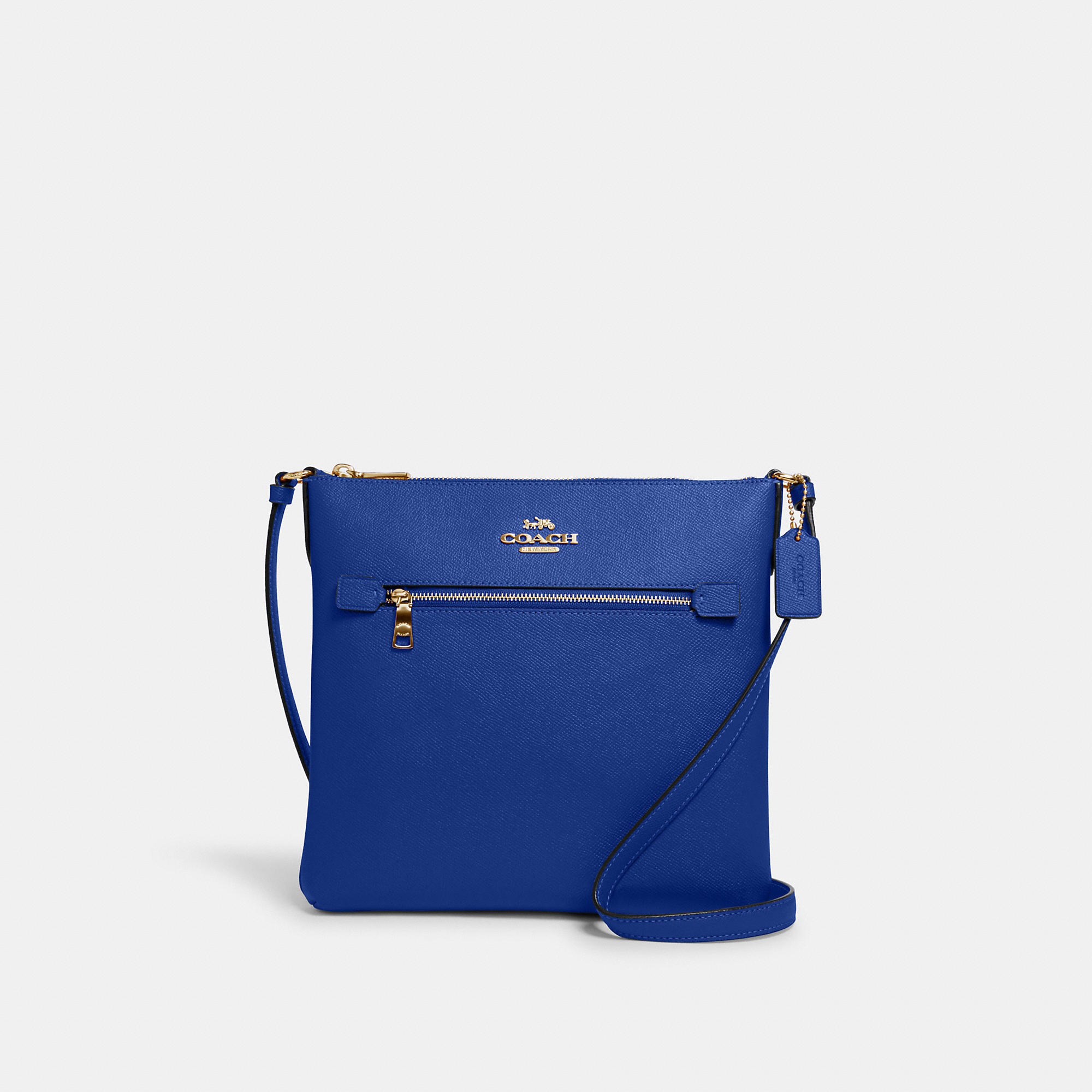 COACH Women's Rowan File Bag - Gold/sport Blue