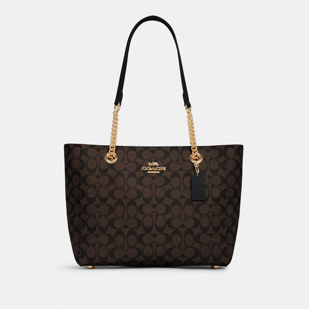 COACH® Outlet | Marlie Tote In Signature Canvas