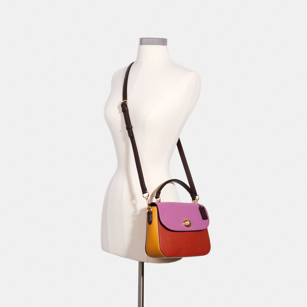 COACH® Outlet Marlie Top Handle Satchel In Colorblock
