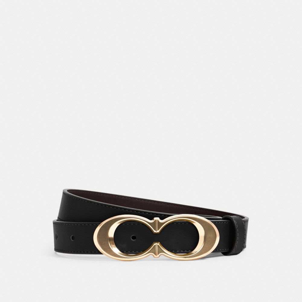 COACH® Outlet | Signature Buckle Belt, 25 Mm