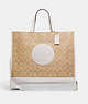 Dempsey Tote 40 In Signature Canvas With Coach Patch