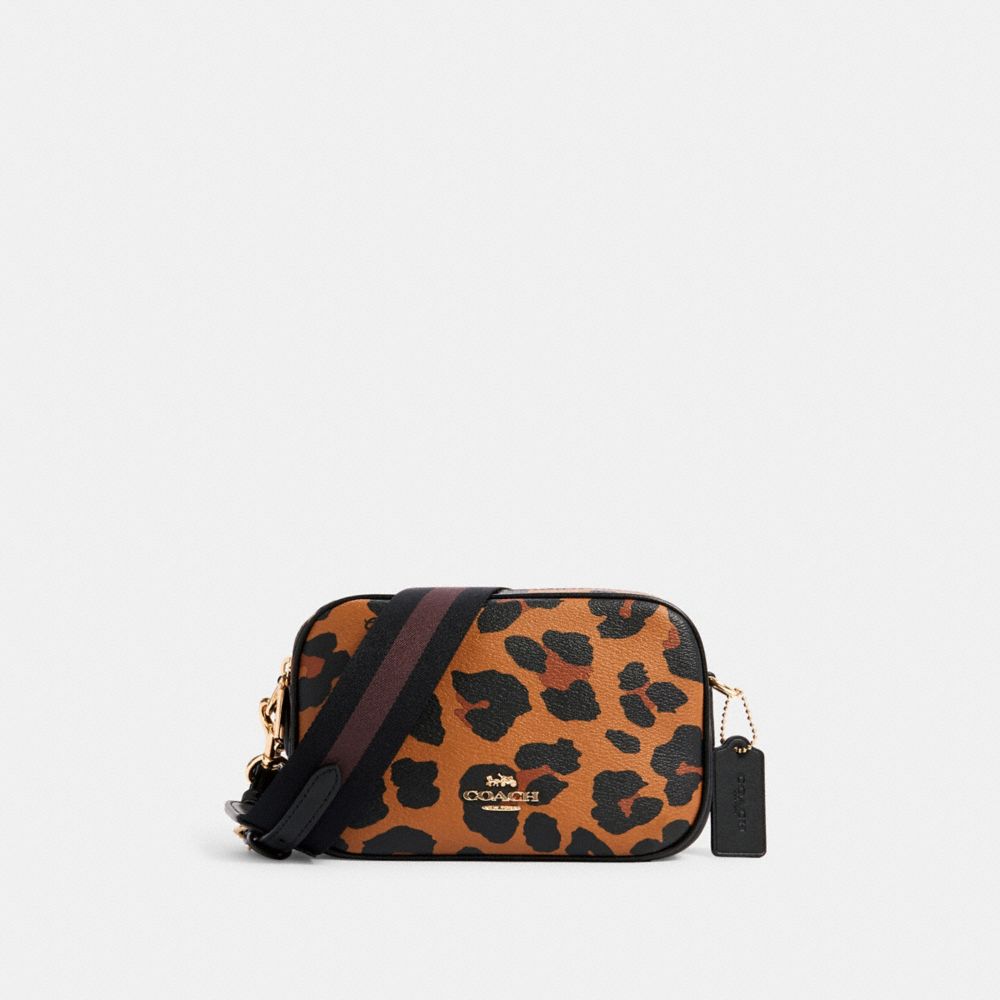 COACH® Outlet Jes Crossbody 20 With Leopard Print