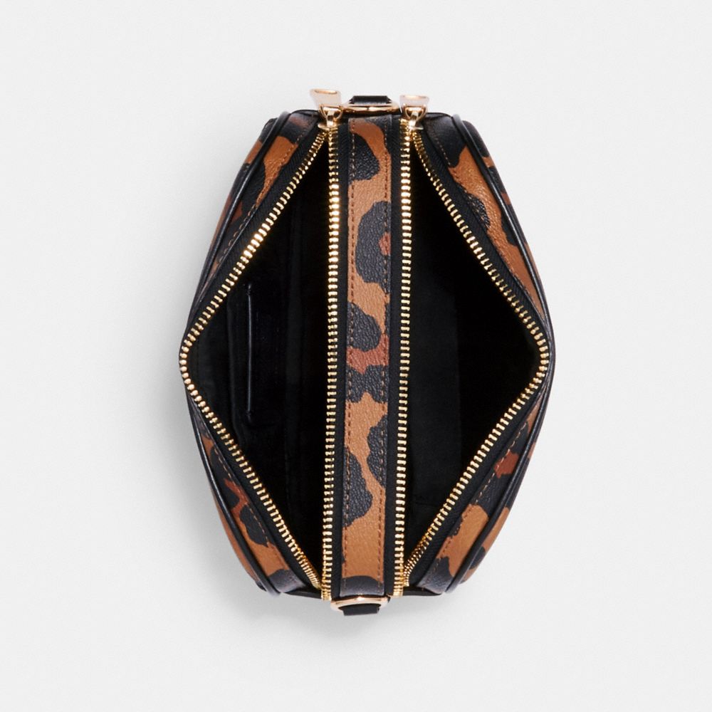 COACH® Outlet Jes Crossbody 20 With Leopard Print