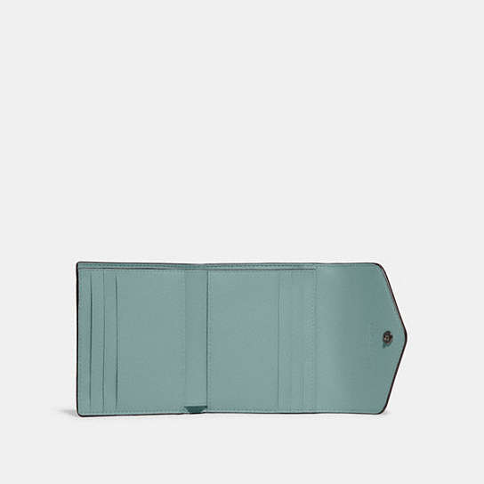 Wyn Small Wallet In Colorblock Signature Canvas | COACH®