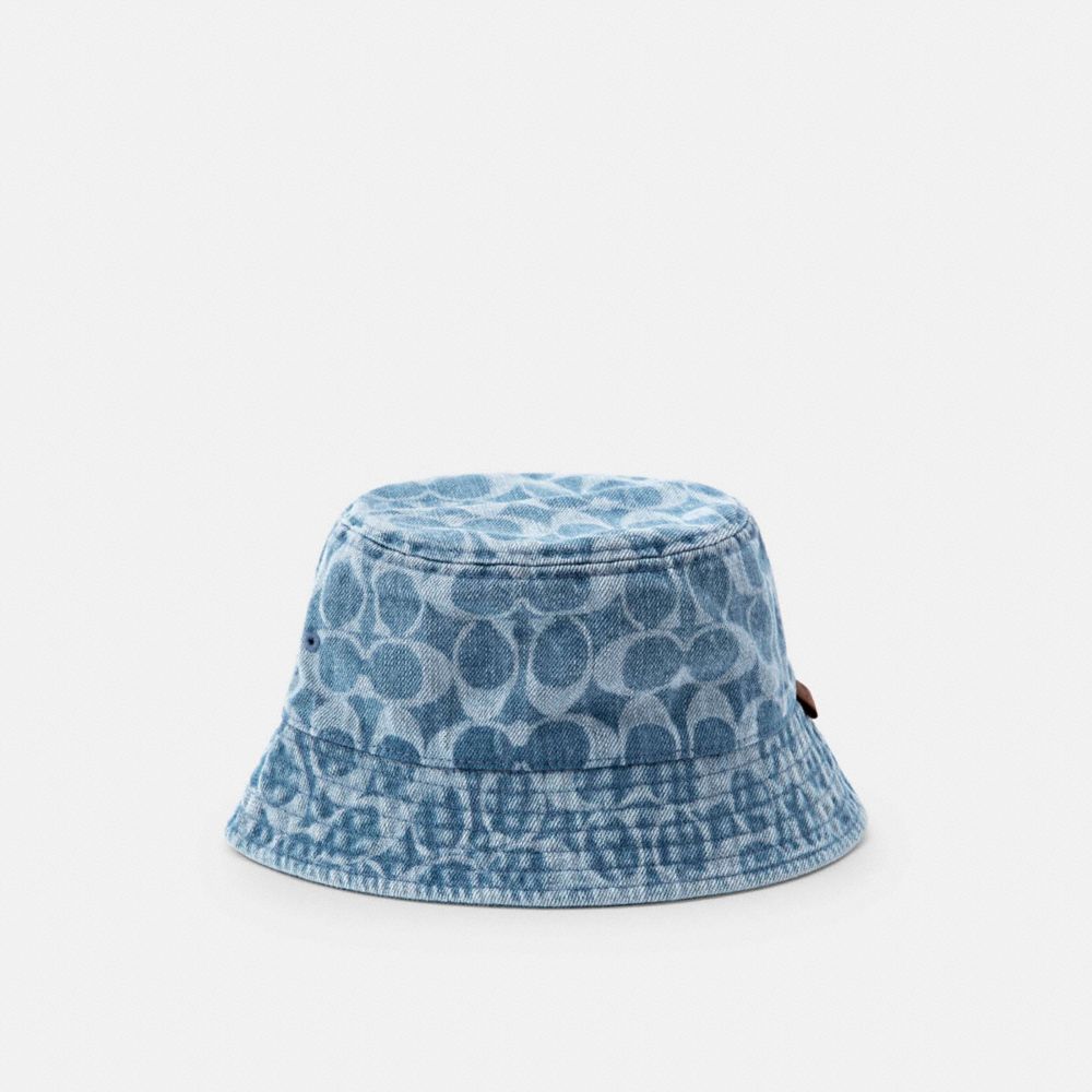 COACH® Outlet | Signature Denim Bucket Hat