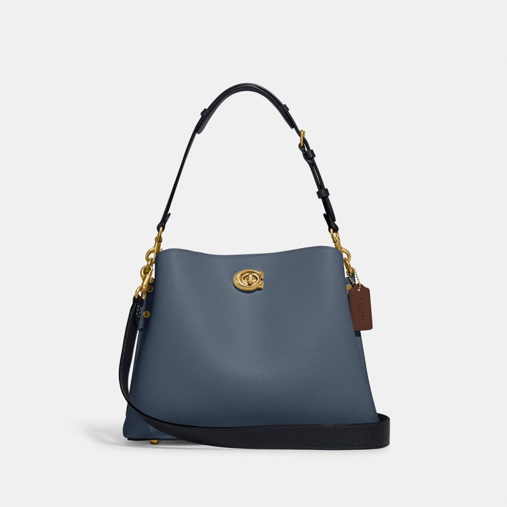 COACH® Willow Shoulder Bag In Colorblock
