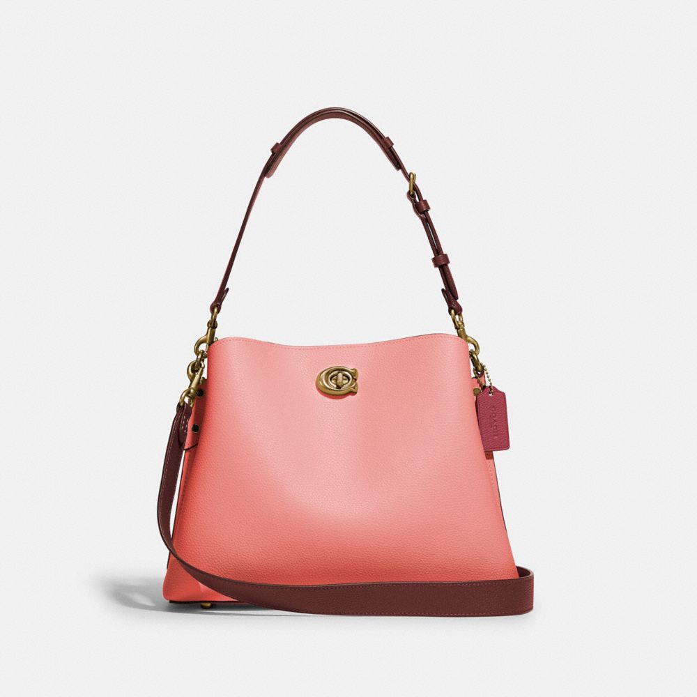 COACH® Willow Shoulder Bag In Colorblock