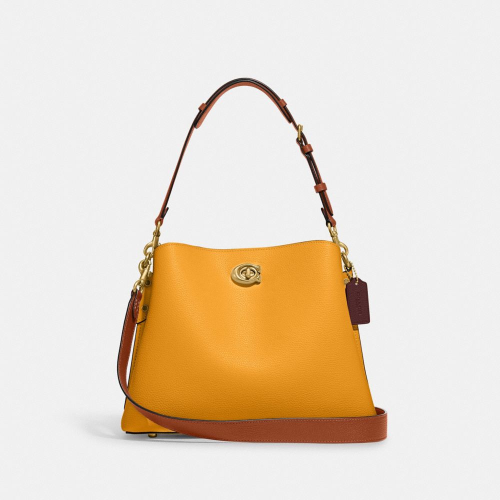COACH® Willow Shoulder Bag In Colorblock