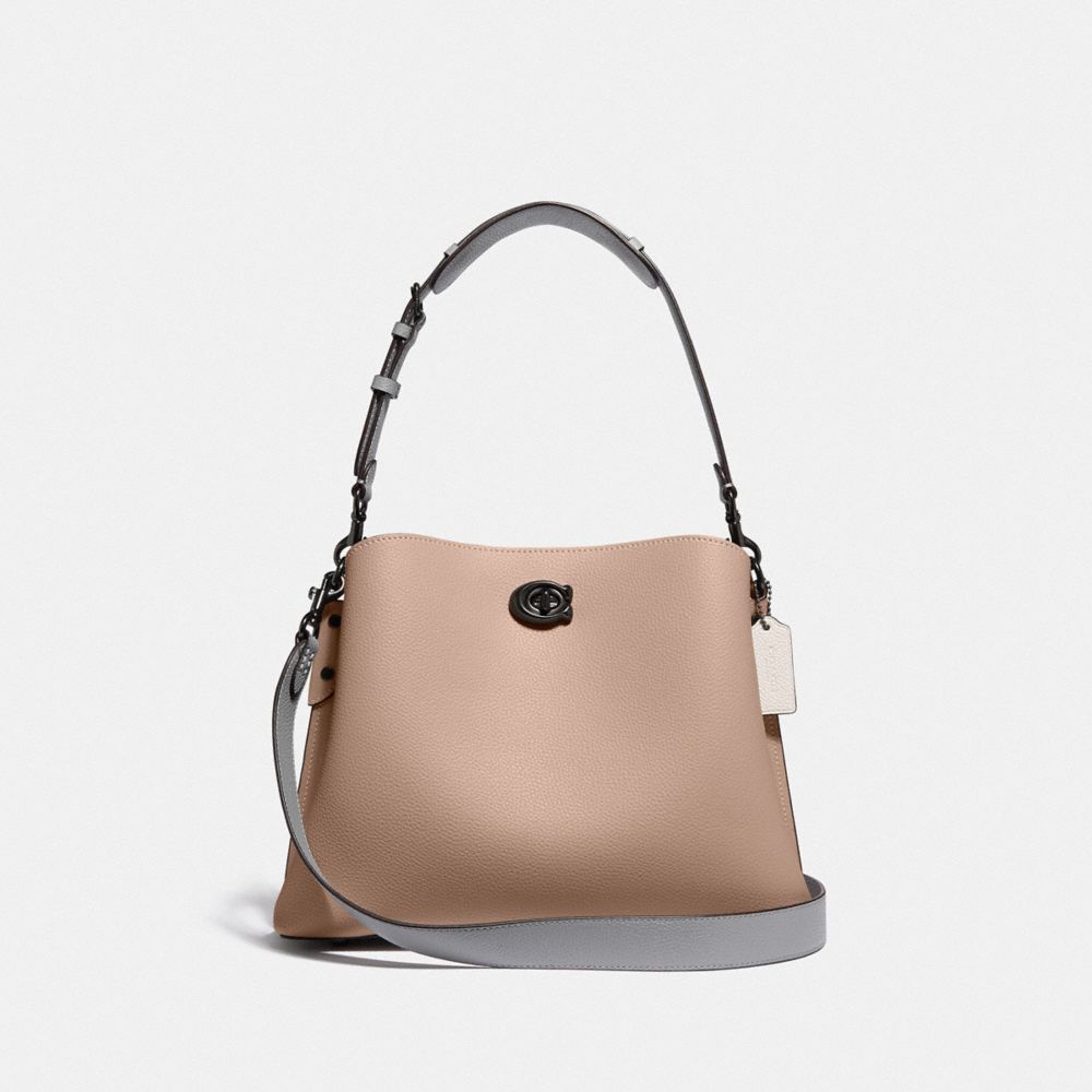 COACH®: Willow Shoulder Bag In Signature Canvas