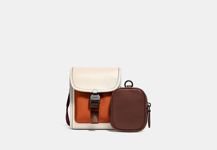 Charter North/South Crossbody With Hybrid Pouch In Colorblock image number 0