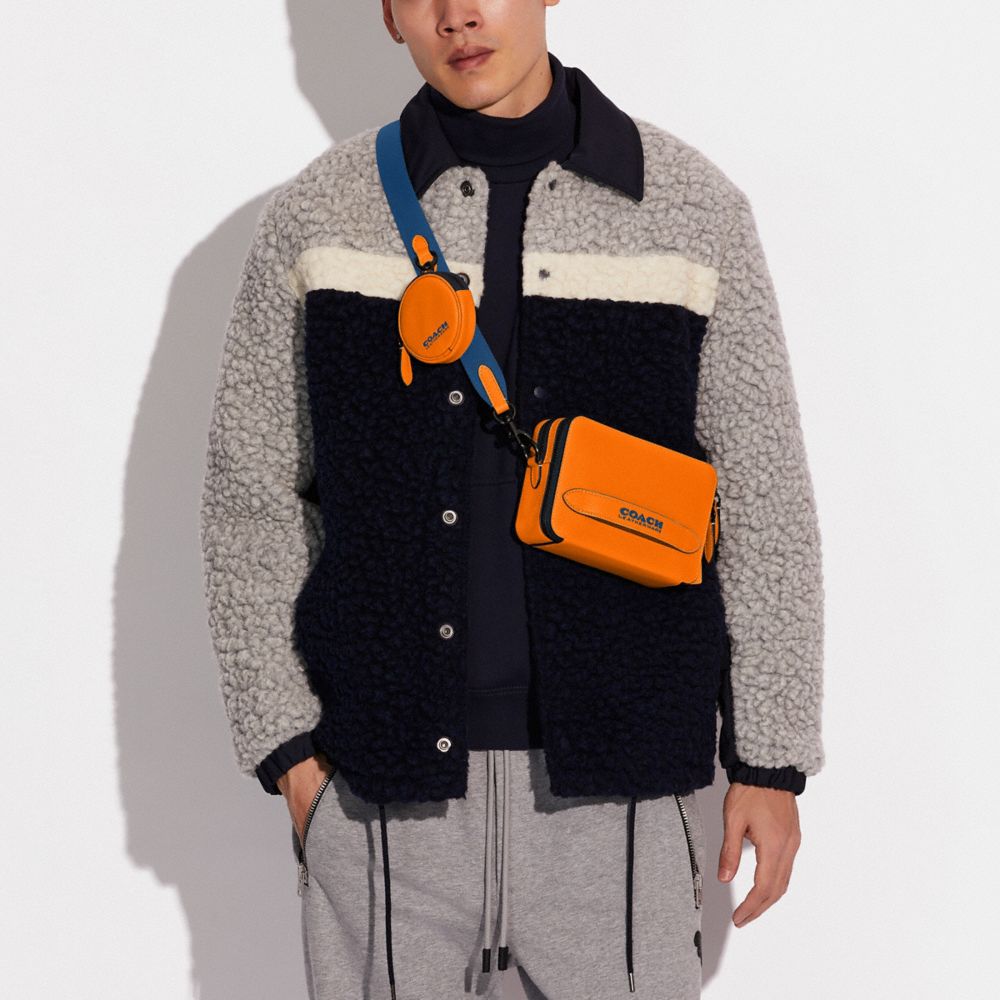 着後レビューで 送料無料】 【コーチ】チャーター GGキャンバス クロス