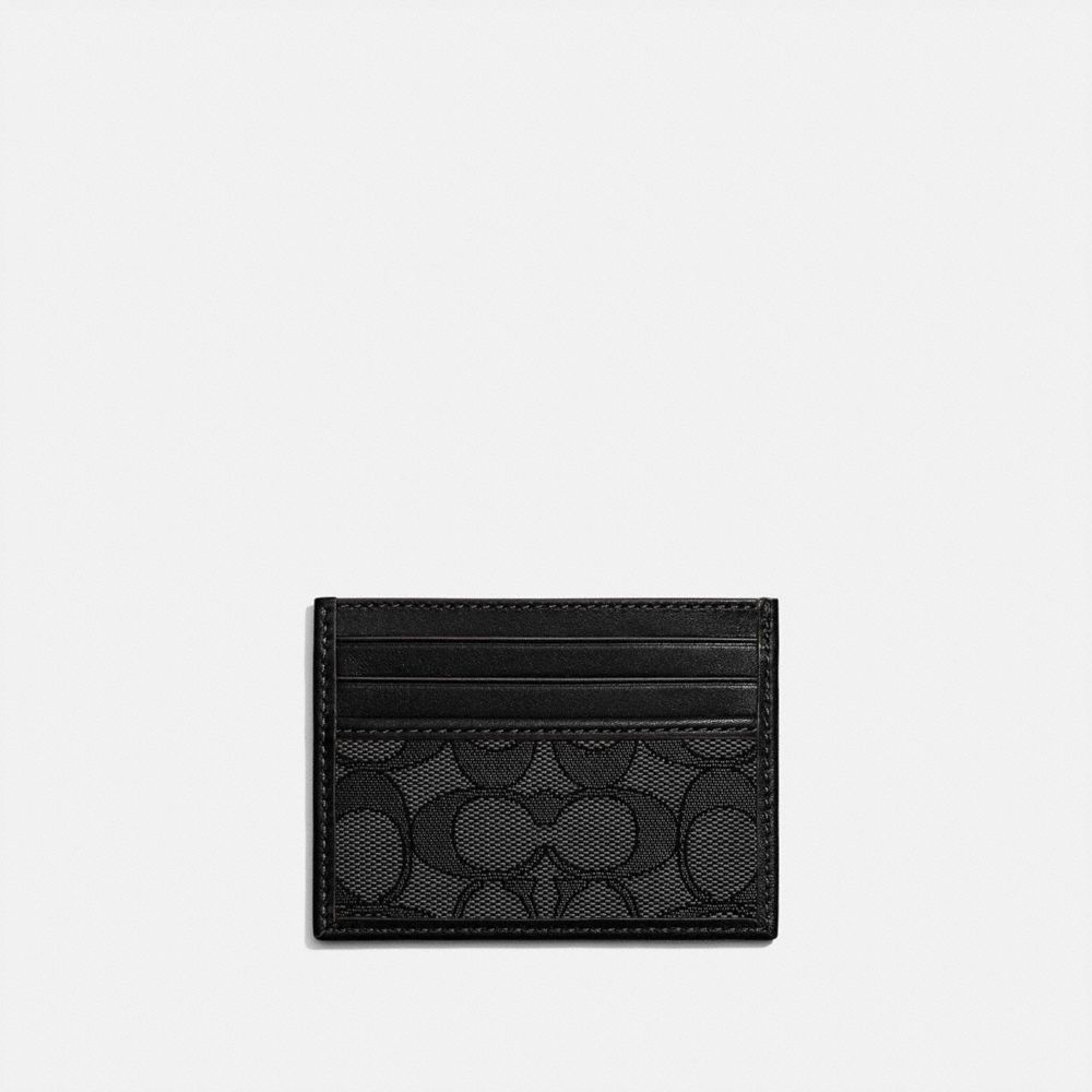 COACH® | Card Case In Signature Jacquard