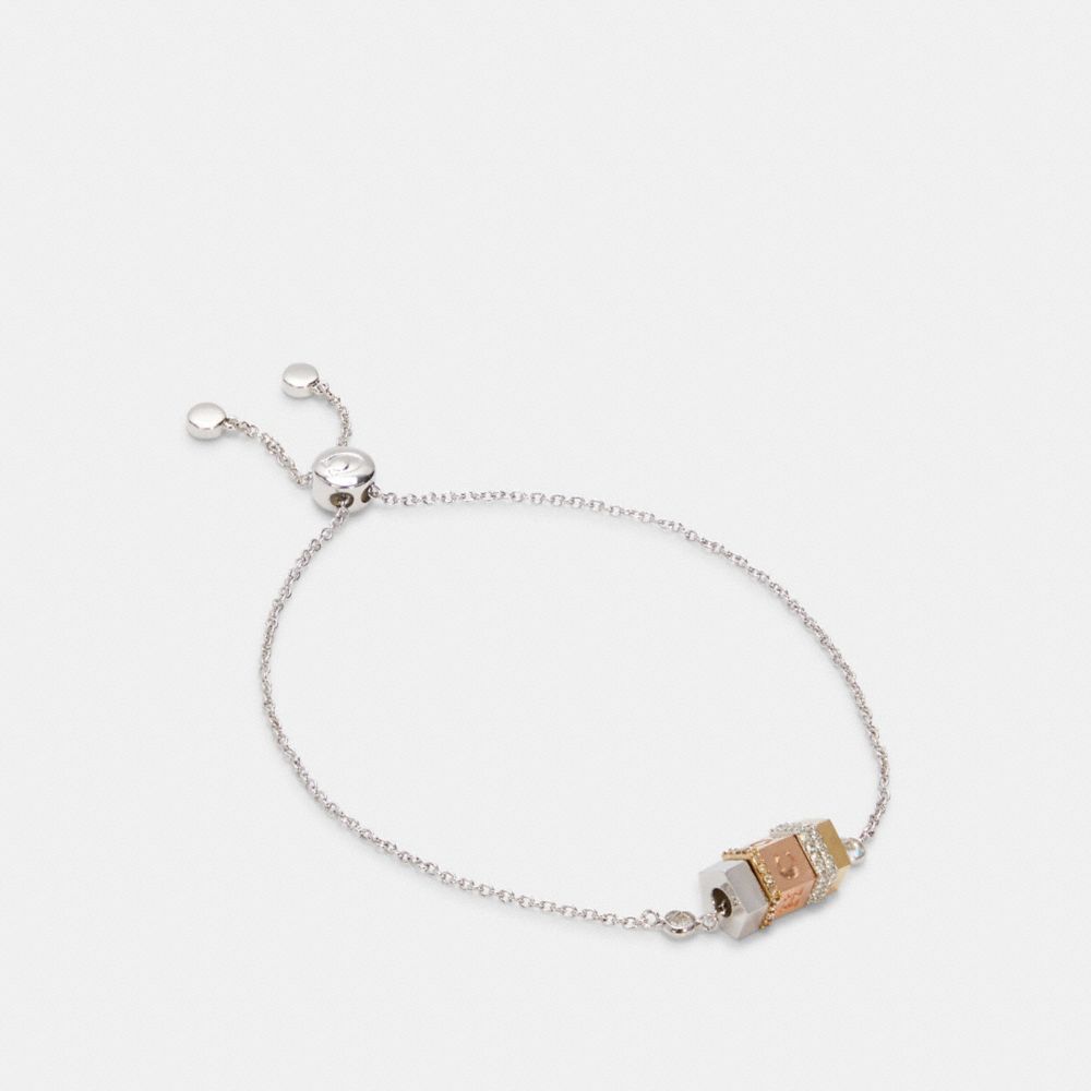 COACH® Outlet Tri Color Slider Bracelet