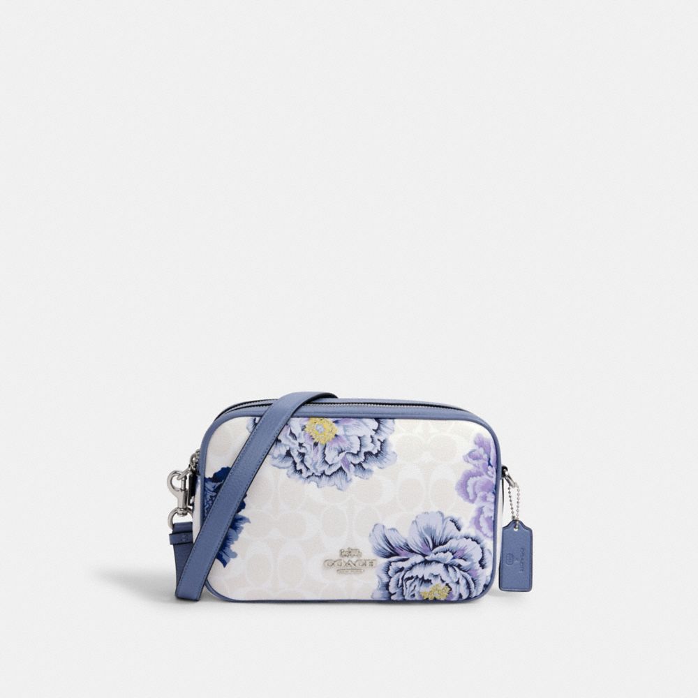 COACH® Outlet | Jes Crossbody In Signature Canvas With Kaffe Fassett Print