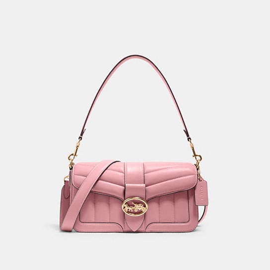 COACH® Outlet | Georgie Shoulder Bag With Quilting