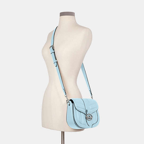COACH® Outlet | Georgie Saddle Bag With Quilting