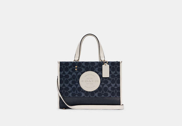 Dempsey Carryall In Signature Jacquard With Coach Patch image number 0