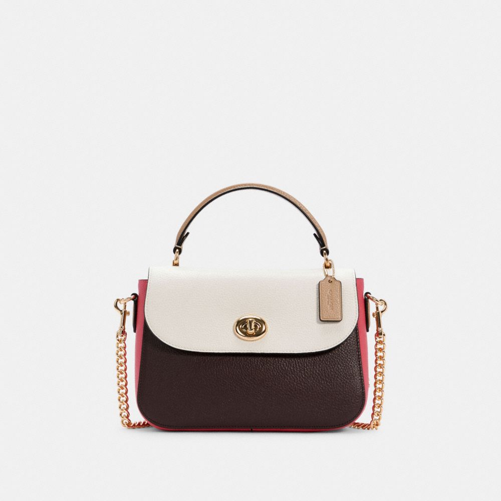COACH® Outlet Marlie Top Handle Satchel In Colorblock