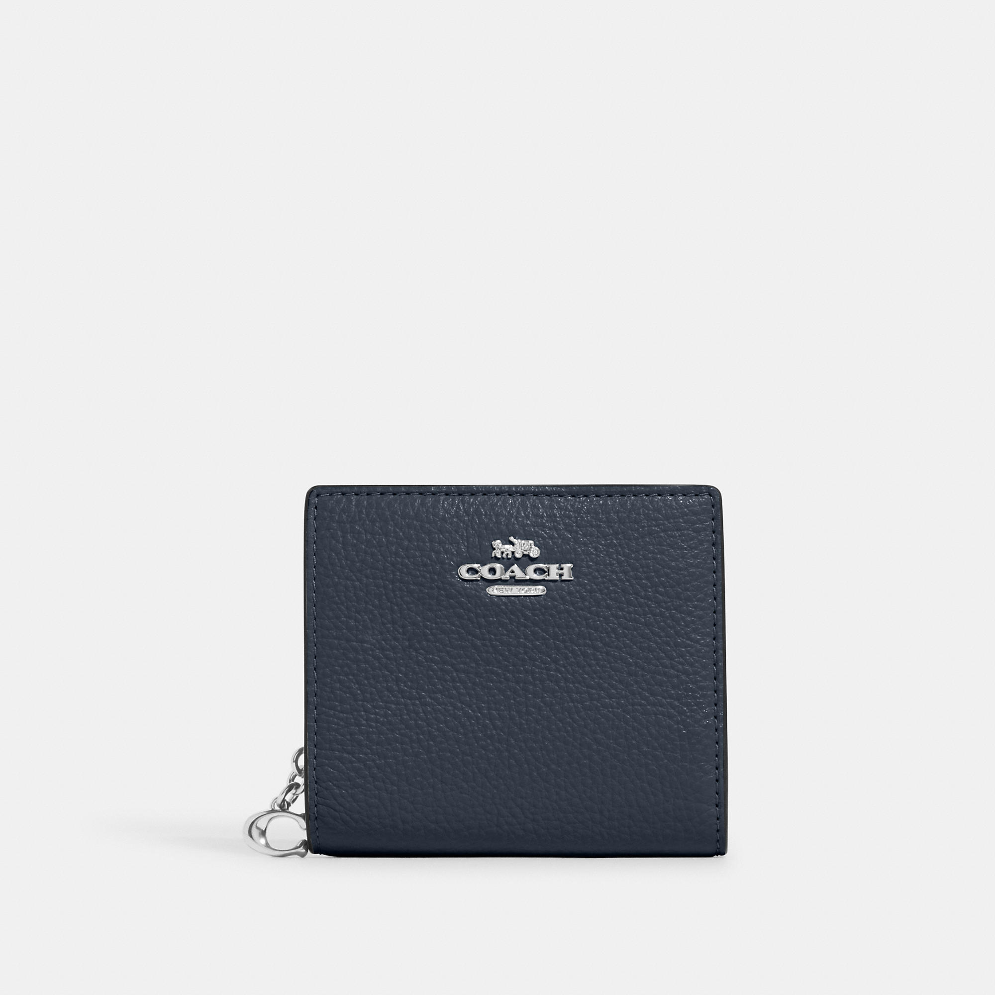 Coach Outlet Snap Wallet In Blue