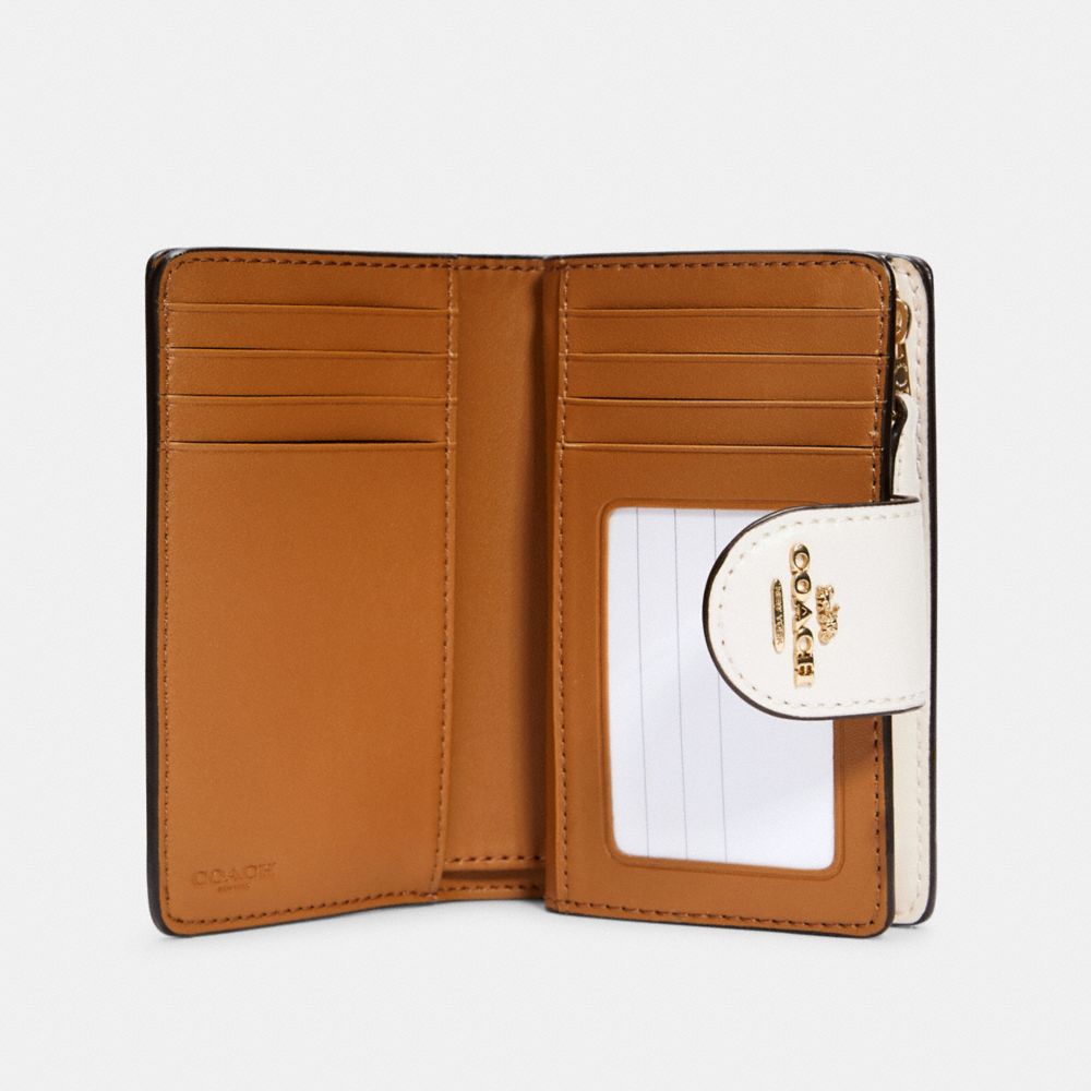 COACH® Outlet | Medium Corner Zip Wallet With Lipstick Print