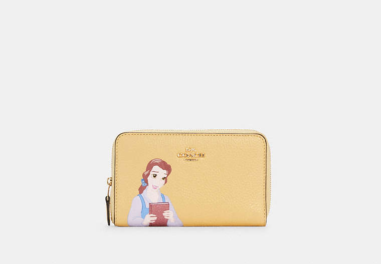 Disney X Coach Medium Id Zip Wallet With Belle image number 0