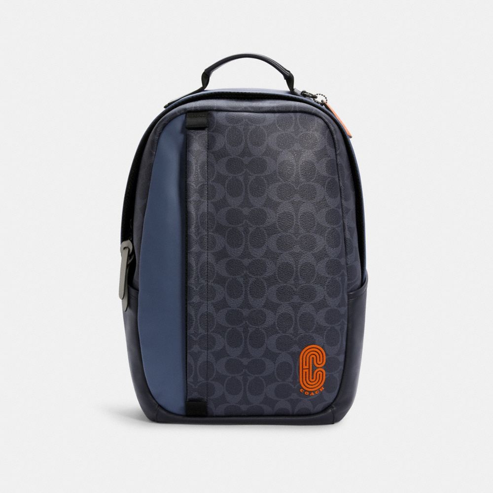 COACH® Outlet Edge Backpack In Colorblock Signature Canvas