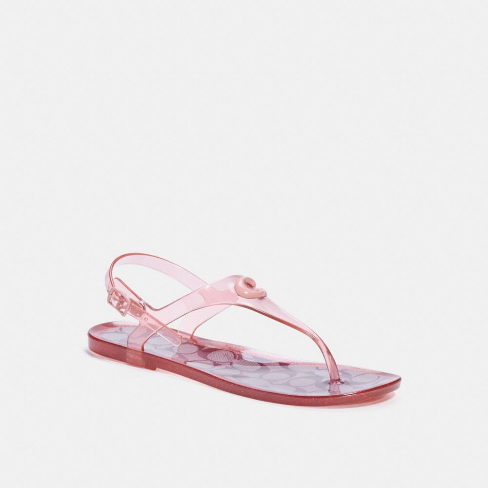 Coach Natalee Jelly Sandals on sale for $28.50