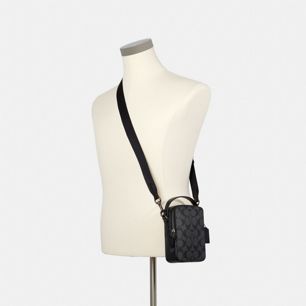 zip top crossbody coach