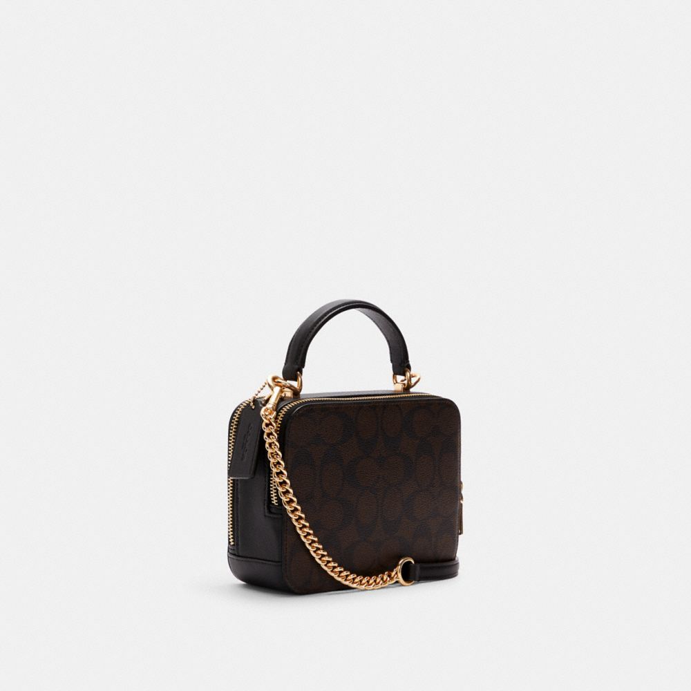 COACH® Outlet Box Crossbody In Signature Canvas