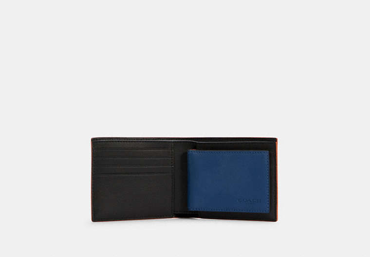 3 In 1 Wallet In Colorblock