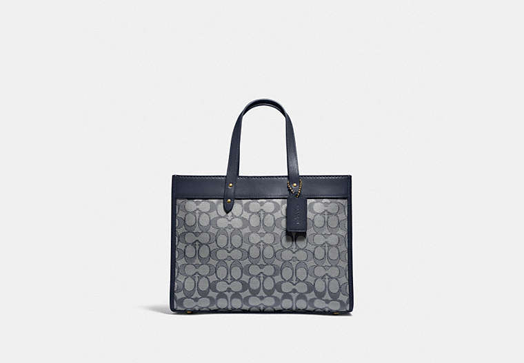 Field Tote 30 In Signature Jacquard image number 0