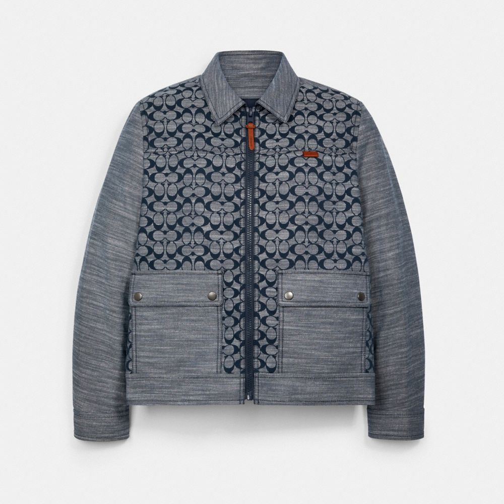 COACH® Outlet | Signature Chambray Blouson