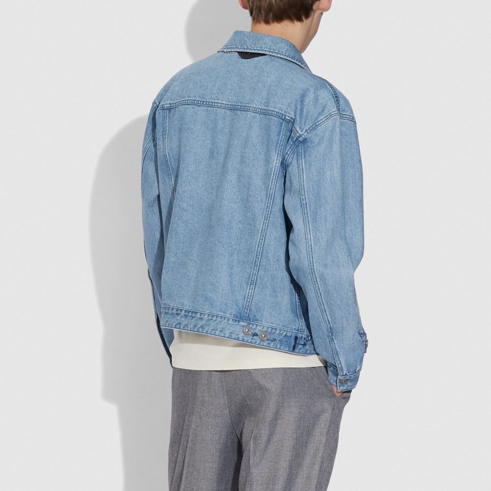 Coach Signature Denim Jacket | ubicaciondepersonas.cdmx.gob.mx