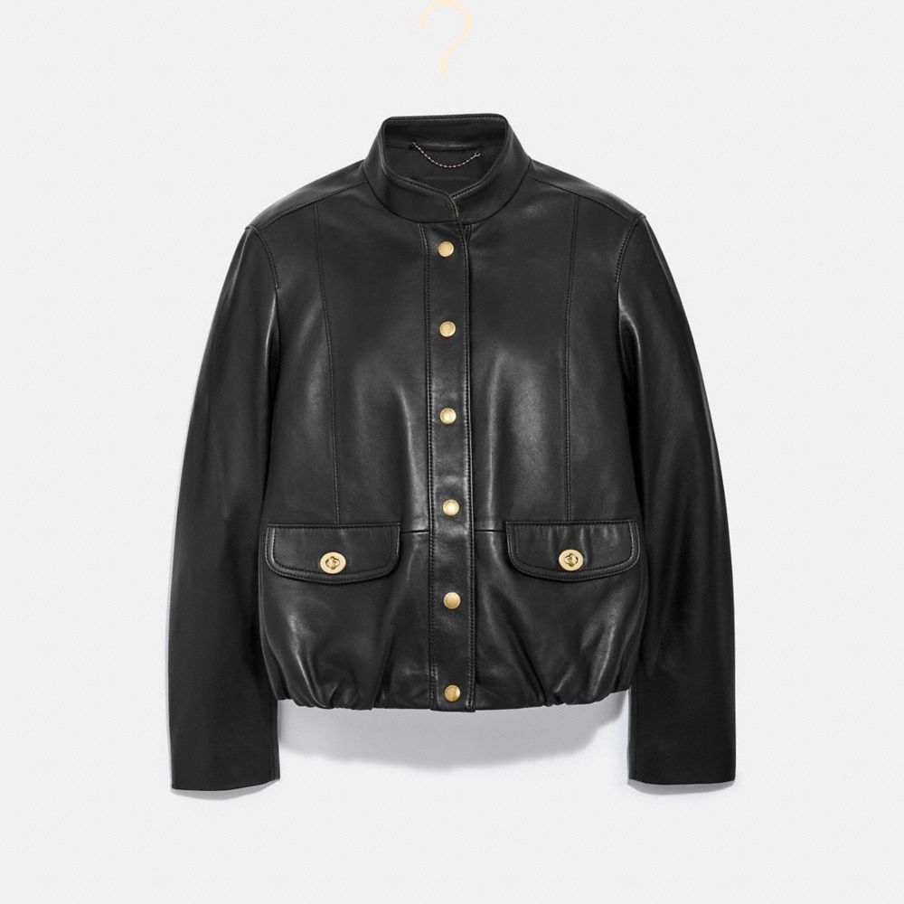 Lightweight Leather Jacket | COACH®