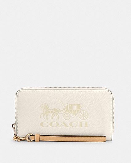 COACH® | Boxed Long Zip Around Wallet In Signature Leather