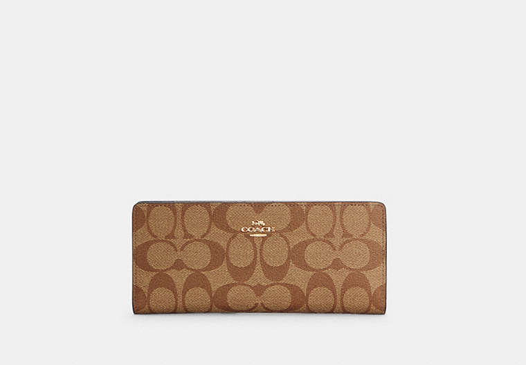 Slim Wallet In Signature Canvas image number 0