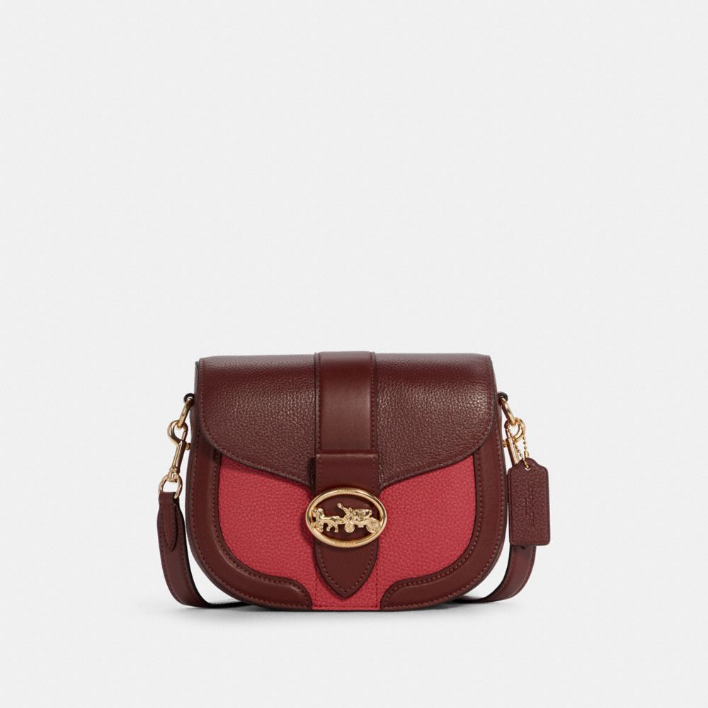 COACH® Outlet Saddle Bag In Colorblock