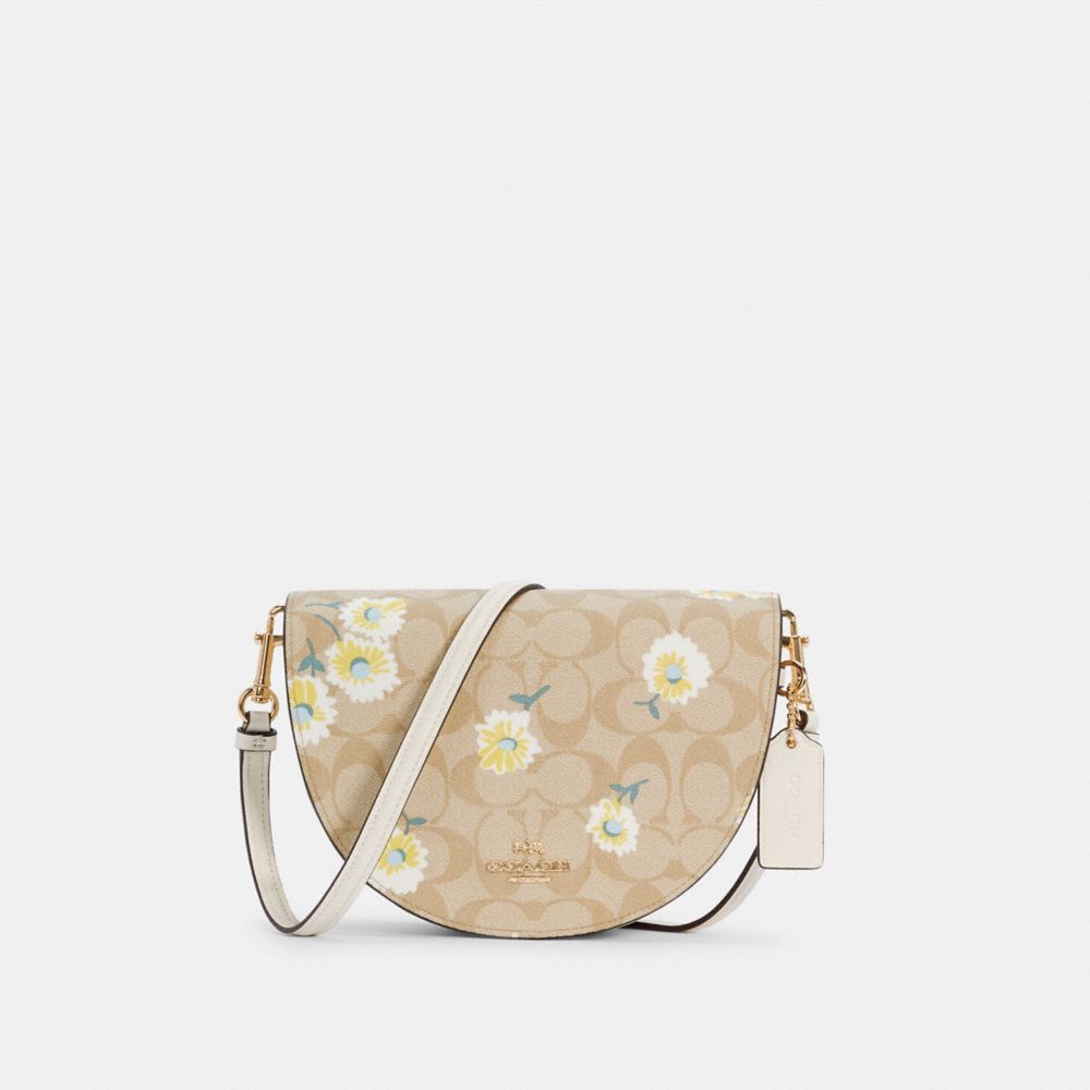 Coach C3597 Ellen Crossbody In Signature Canvas With Daisy Print www.agc.ci