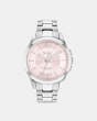 COACH®,LIBBY WATCH, 37MM,Metal,Stainless Steel,Front View