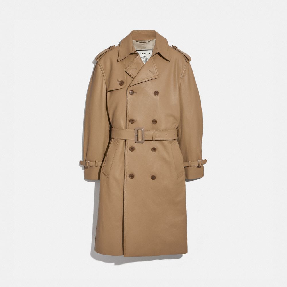 Leather Trench | COACH®