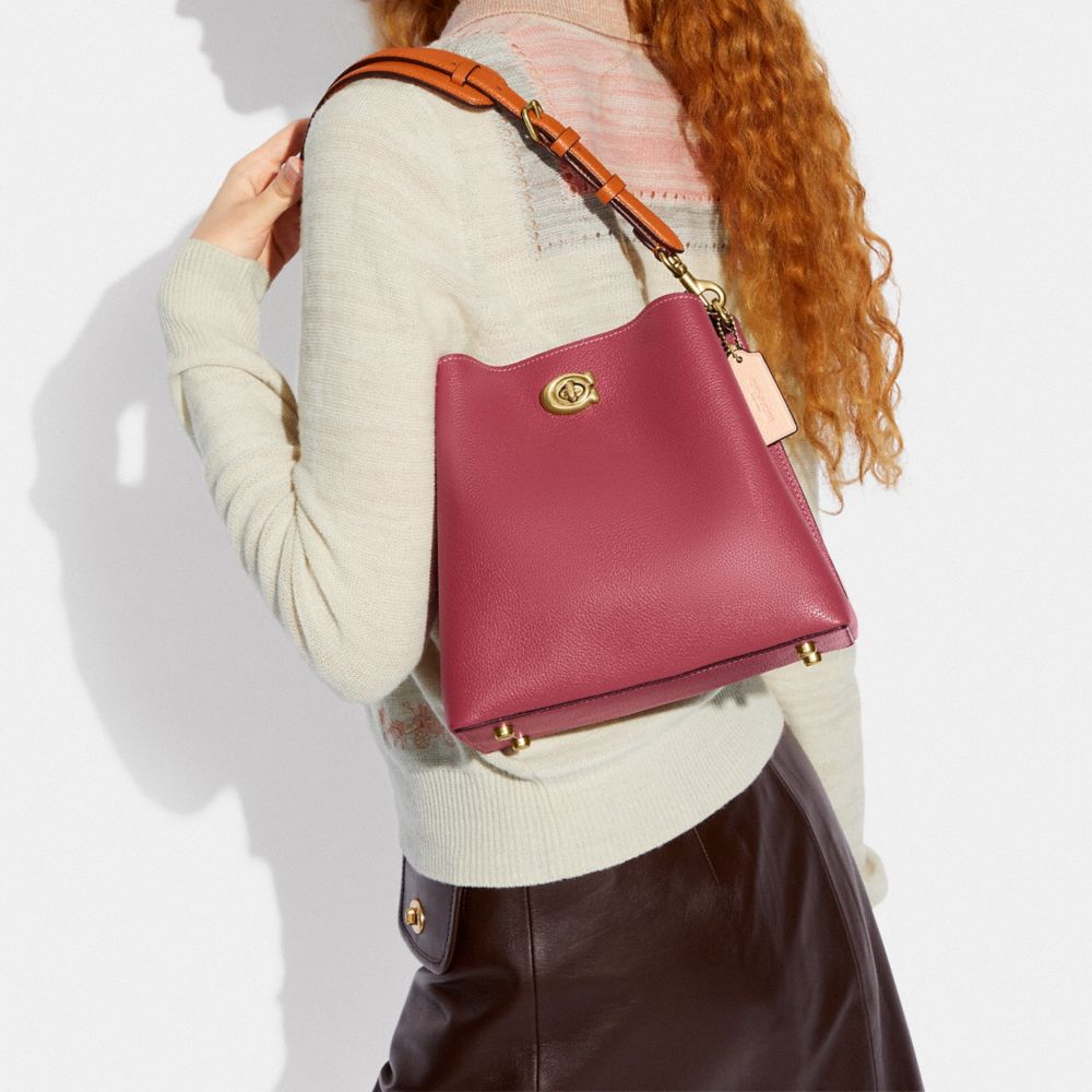 Willow Bucket Bag In Colorblock | COACH® Willow Bucket Bag In Colorblock | COACH®