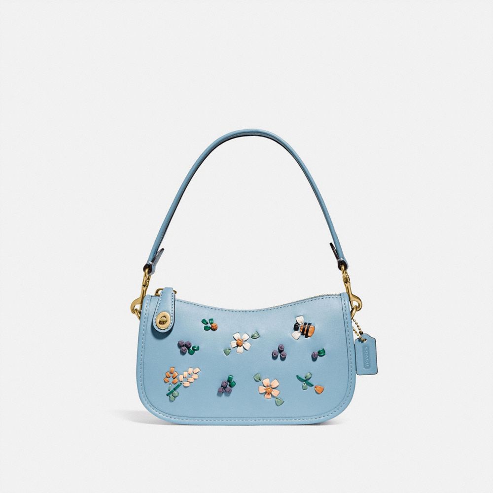 Swinger 20 With Floral Embroidery COACH®