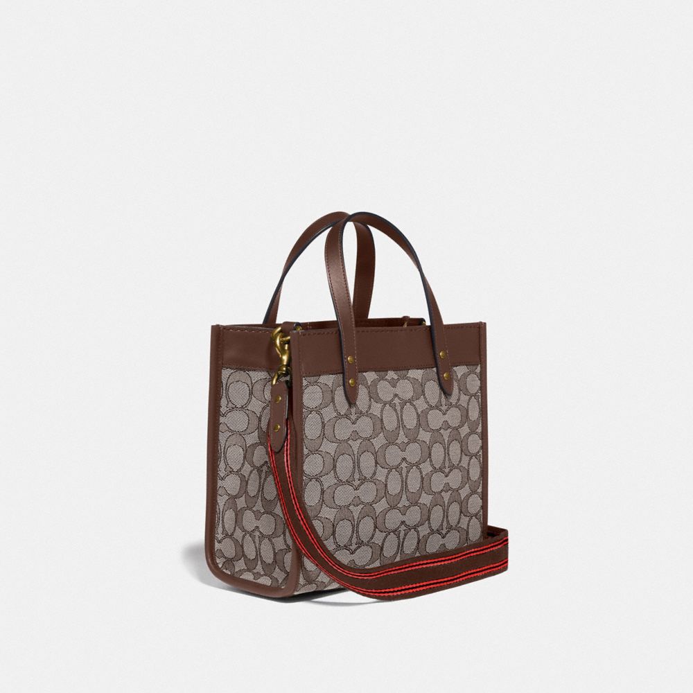 COACH® | Field Tote 22 In Signature Jacquard