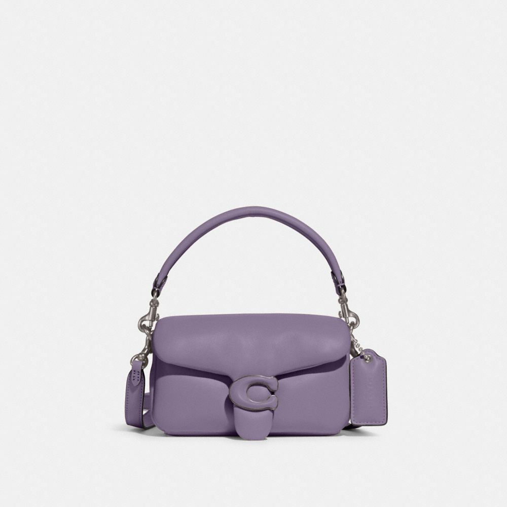 Purple coach online handbag