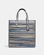 Field Tote In Upwoven Leather
