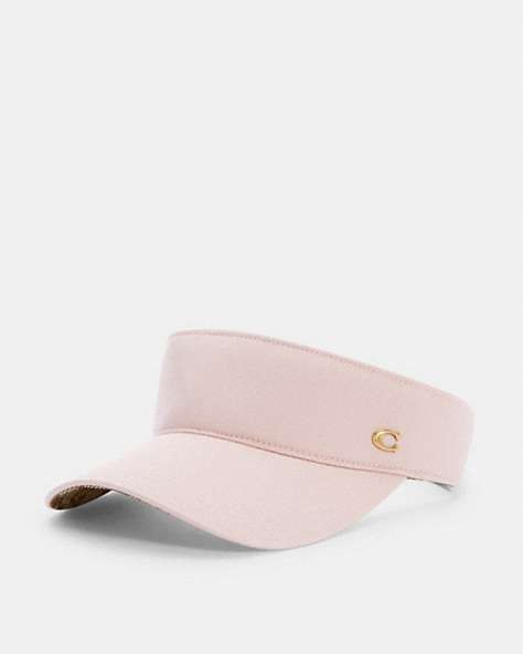 Solid Visor With Signature Lining